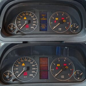 Mercedes W169 B-Klasse Kombiinstrument Display Pixelfehler